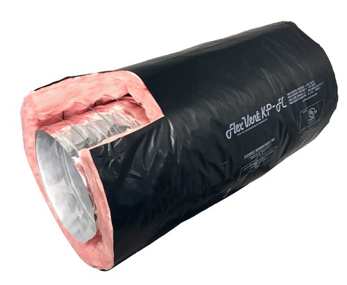 Insulated flexible duct - insulated,