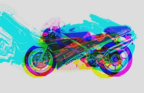 Photo honda vfr750r 1988 - a4,