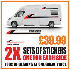 Motorhome graphics stickers