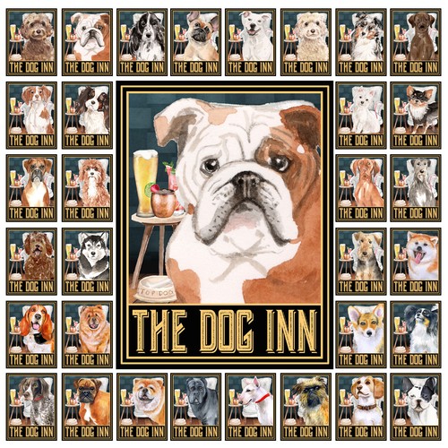 The dog inn - inn, metal