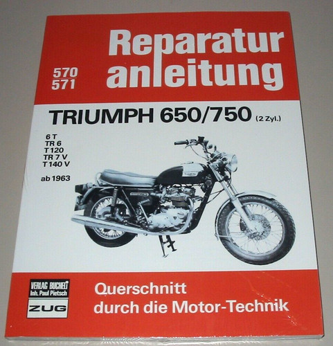 Repair manual triumph 650 - triumph, 650/750