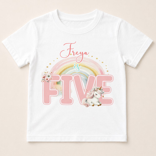Personalised unicorn birthday - unicorn,