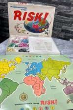 Vintage Waddingtons Risk Board