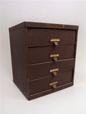 4 Drawer Small Metal Filing