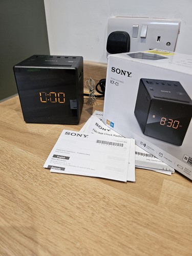 Sony icf clock - sony, icf-c1