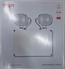 ESP D1102WH - 9W LED Non Maintained Emergency Twin Spot Light IP65
