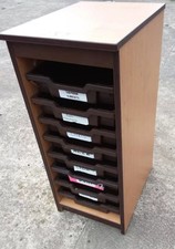 Bracknell Drawer Unit... Hobby Crafts - 8 deep A4 drawers