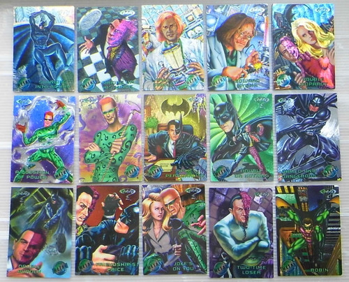 Fleer batman forever - batman, dc