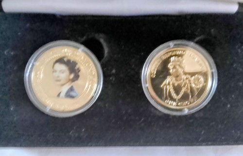 Two queen elizabeth 24kt - queen,