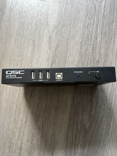 Qsc sys usb bridge - qsc,