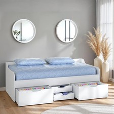 Dante Day Bed in White 3ft