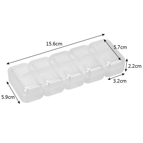 Section sushi rice mold - 5-section,