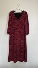 Sosandar Size 16 Pink & Black