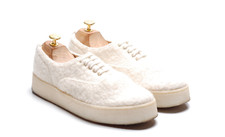 GRENSON Natural Wool Oxford