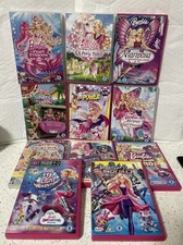 Barbie DVD Bundle x11 discs Mixed Titles Collection. Princess Fairy Puppy