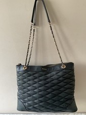 DKNY real leather ladies black