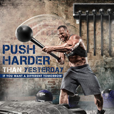 Steel Mace Bell for Strength