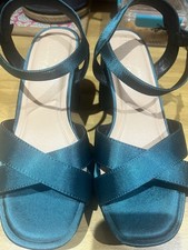 Teal Shoes Extra Wide Fit Size