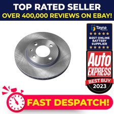 2x Brake Discs Pair Vented