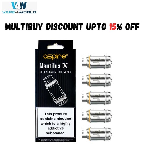 Aspire nautilus coils 5ohm - x, 1.5ohm