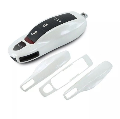White car key fob - white, shell