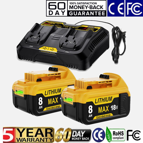 Dcb182 18v 0ah 8 - 18v, 6.0ah