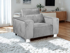 New Sloane Silver Armchair