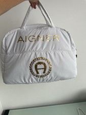 AIGNER Designer White And Gold