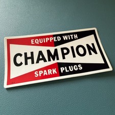 Champion Equipped Spark Plugs