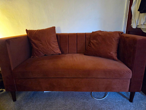 Argos everly velvet seater - argos,