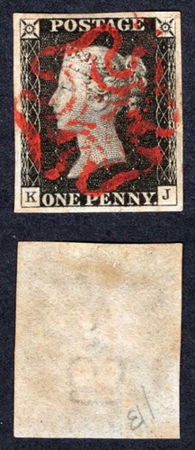 Penny black plate good - penny,