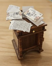 12th Scale Wooden Writing