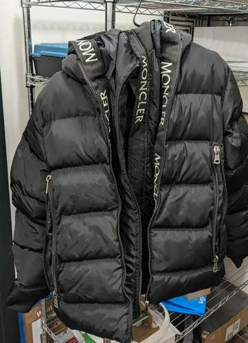 Moncler black jacket size - jacket,
