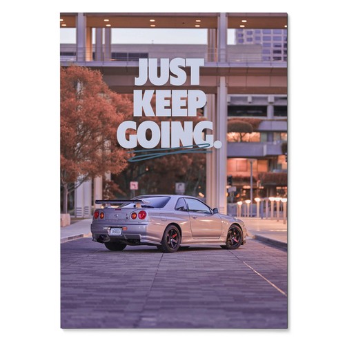 Motivational poster nissan - poster,
