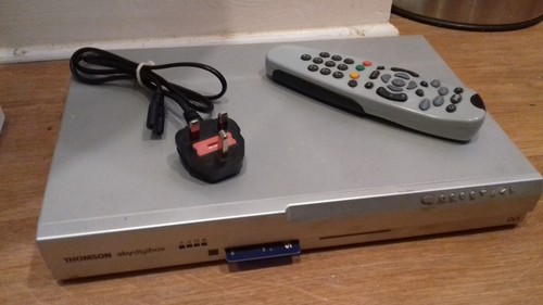 Thomson sky digibox with - digibox, power