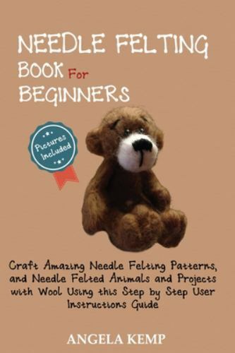 Needle felting book for - needle,