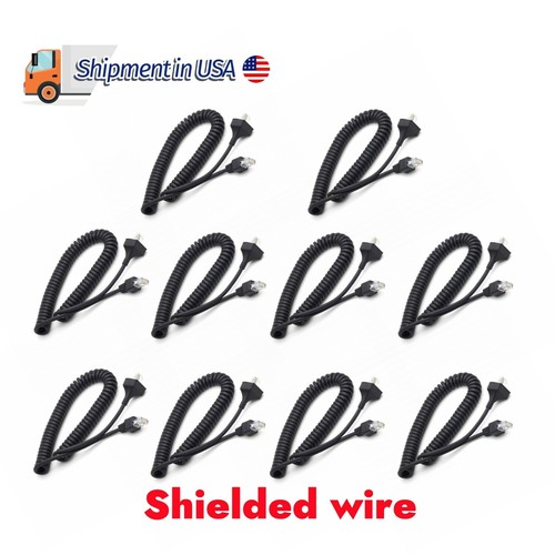 10x microphone cable - microphone, for
