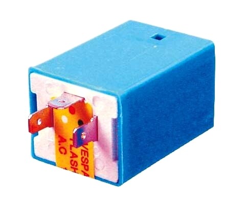 Flashing relay arrows for
