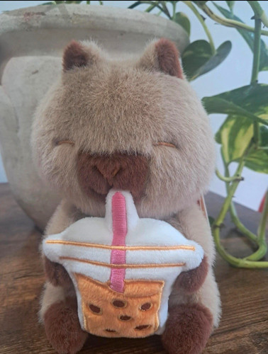 Capyfun bear plush phone - capyfun,