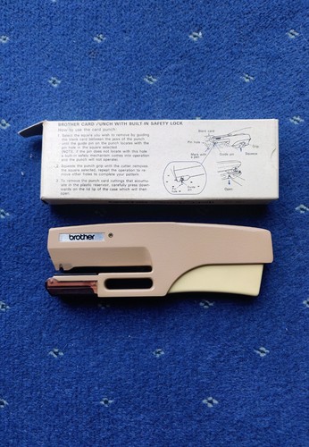 Brother card punch - brother,