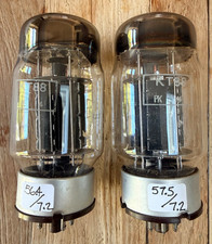 Matched pair GEC 1958 KT88