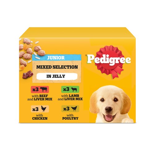 Pedigree junior wet dog - junior,