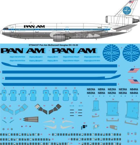 Decals sts44337 144 pan - 26,