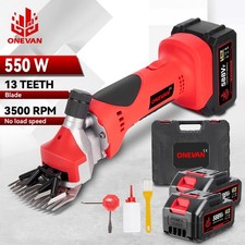 550W Electric Sheep Shearing Machine Cordless Sheep Shears Shearing Clippers