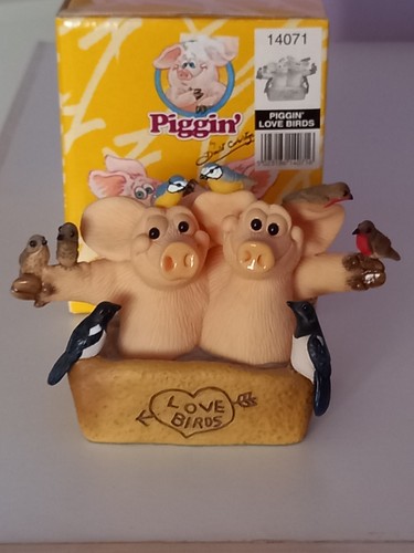 Piggin love birds collectable - love,