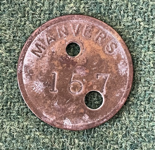 Manvers colliery pit brass - colliery,