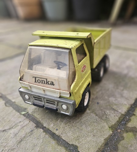 Vintage tonka truck metal - vintage,