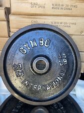 SINGLE 20kg GYM80 International Olympic Weight Plate