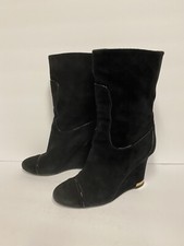 Louis Vuitton Wedge Suede