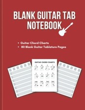 Blank Guitar Tab Notebook Music Paper Sheet for Guitar with Blank Chord Diagr...